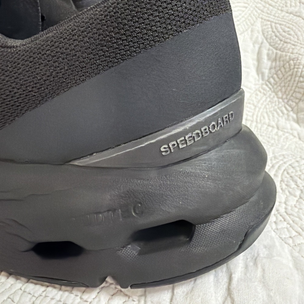 On Cloudpulse‎ Black Eclipse Speedboard Men's Sz 13 Training Hiking Active Shoes - Picture 2 of 14